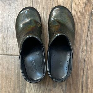Dansko Iridescent Leather Loafers